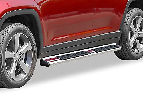 Estribos estilo OE Chrome compatibles Jeep Grand Cherokee L 2021-2026 miniatura 4