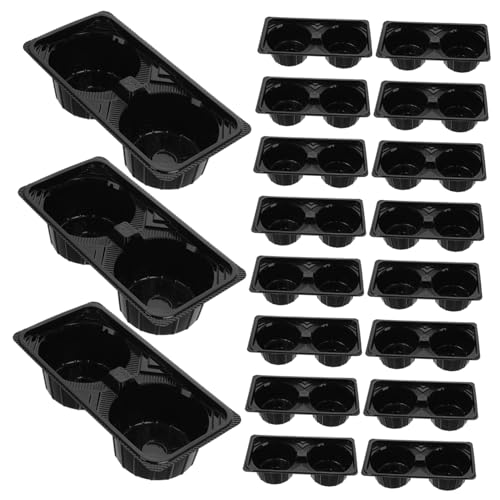 MUCKLILY Cup Carrier Tray for Drinks Takeout Cup Tray Beverage Takeout Holder Versatile Secure for Milk Tea