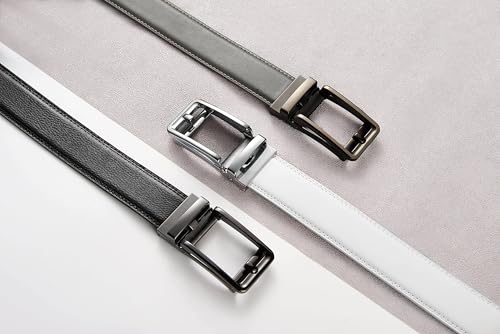 Image of CHAOREN Click Belts for Men - Mens Ratchet Belt 1 3 /8 inch for Dress Pants - Perfect Companion to Men's Oxfords