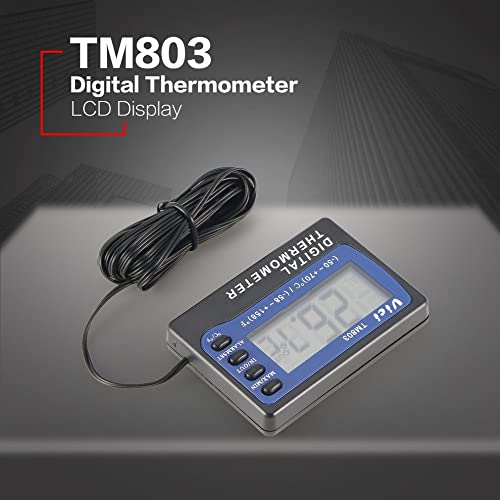 Vici Tm803 Fridge Refrigerator Freezer Digital Alarm Thermometer Temperature Meter #TOP4