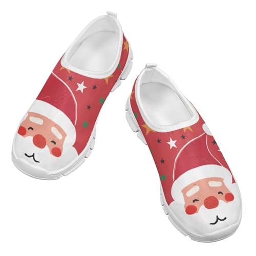 Doojoayie Kids Slip On Sneakers Breathable Running Shoes for Boys Girls Casual Shoes Christmas Outfits4