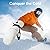 SAVIOR HEAT Heated Ski Mittens 3.0 for Men Women, 3000mAh Rechargeable Battery Electric Leather Gloves, Waterproof 3M Thinsulate Extreme Cold Winter Gloves, EH8 PRO Heating for Skiing