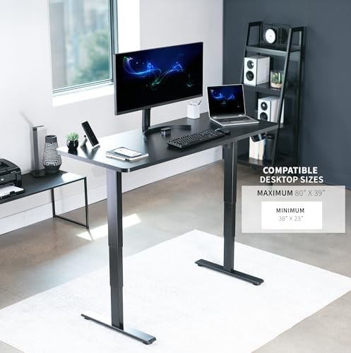 VIVO Electric Stand Up Desk Frame DESK-V102E - Thumbnail 5