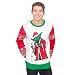Star Wars Jedi Yoda Dressed As Santa Off-White Ugly Christmas Sweater (Adult Large)