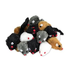 Kratzbaumland Spielmaus mit Plüschschwanz, 1 Stück