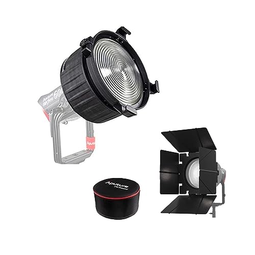 Aputure F10 Fresnel with Barn Doors Kit for Aputure 600D 600X Pro