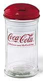 TableCraft Coca-Cola CC323 12-Ounce Glass Sugar Shaker