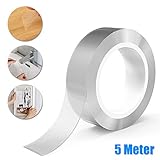 ➤ Viscosidad fuerte: Cinta adhesiva de pared fuerte fija puede ser adecuada para diferentes entornos,es estable y duradero,Puede mantener la viscosidad de alta resistencia durante mucho tiempo,no tengas miedo de caerse,seguro y a salvo.