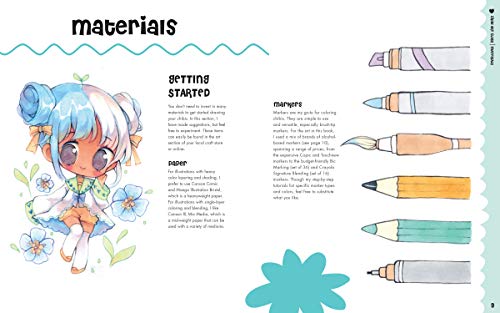 Mini Chibi Art Class: A Complete Course in Drawing Cuties and Beasties - Includes 19 Step-By-Step Tu