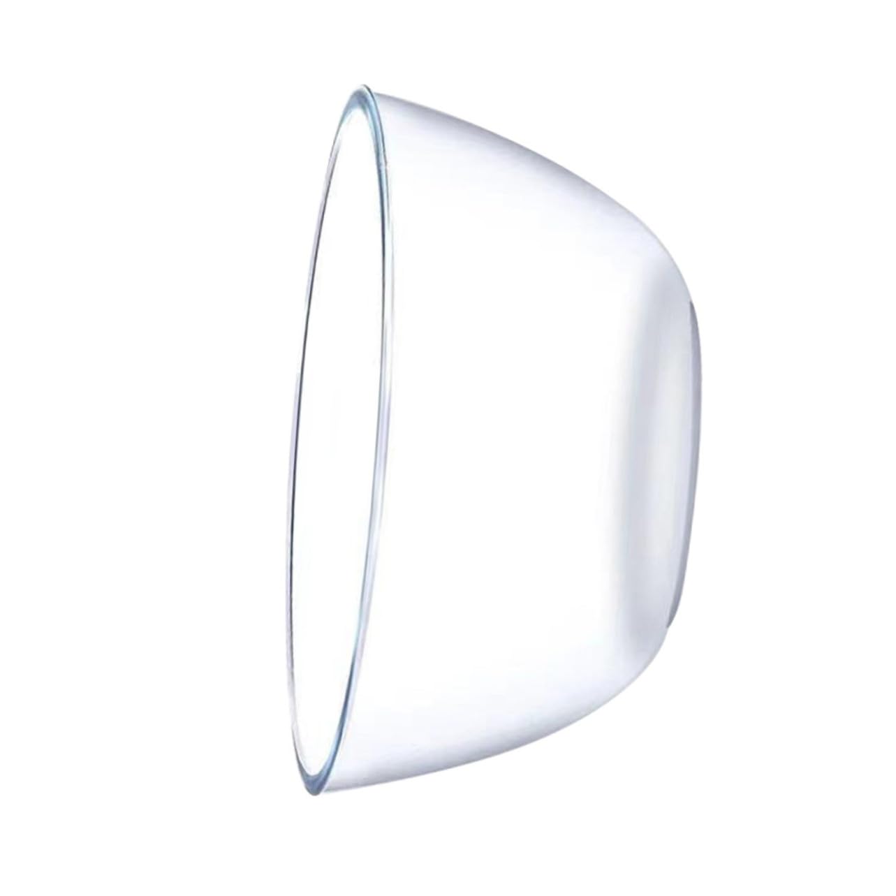 Bol en verre borosilicate 2100 ml transparent haute résistance pour salades
