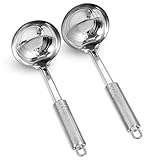 Simpli-Magic 79311 Stainless Steel Soup Ladle, 2 Count Bundle, Stainless Steel, Pack of 1, 2 Count)