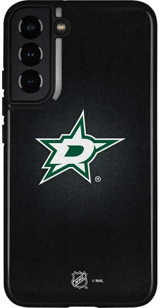 Skinit Pro Phone Case Compatible with Galaxy S22 Plus - Officially Licensed NHL Dallas Stars Black Text Design