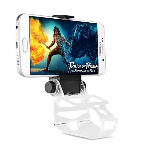 INF Gaming Clip Halterung, Handyhalterung für Game Controller, Klemm-Halterung für Android Handy, kompatibel mit PS4 Controller