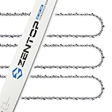ZENTOP 20 Inch Chainsaw Bar and Chains, .050'' Gauge 3/8' Pitch 72DL Fits Husqvarna 455, 455 Rancher 460 Rancher, Jonsered, Poulan PP5020AV PR5020