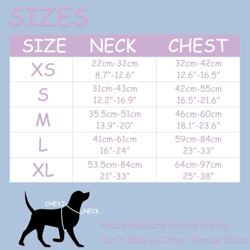 Wolfone No Pull Dog Harness Adjustable Soft Padded Pet Vest with Control Handle Adorable Daily Harness for Dogs(Spun Sugar S) - Image 3