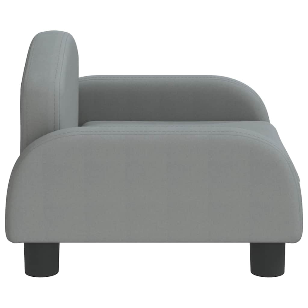 Cama para perro, color gris claro, 50 x 40 x 30 cm