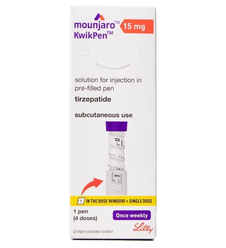 Image of Mounjaro 15mg KwikPen