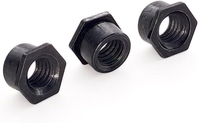 Generic Carbon steel stainless steel black zinc-plated through-hole pressure riveting studs/pressure plate sheet metal nut posts - (Dimensions: SO-3.5M3-5(2000PCS))