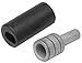 Burndy YEV26P33X75FX Hyplug Copper Compression Adaptor, 2/0 Str. Flex Cable Copper Wire, 2/0 AWG Copper Wire, 125 Navy Copper Cable, 2.86" Length, 0.33" Diameter