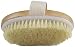 Souvea Dry Skin Body Brush, Natural Bristle, Remove Dead Skin and Toxins, Cellulite Treatment, Improves Lymphatic Functions, Exfoliates, Stimulates Blood Circulation