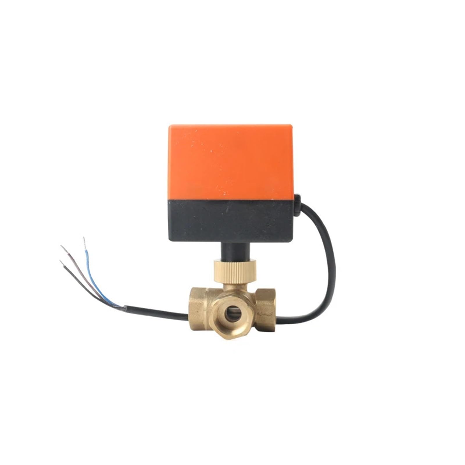 XFMZFUBD 3/4" electric ball valve tee 20 internal thread ball valve + actuator 12V 24V 220V AC/DC(220VAC)