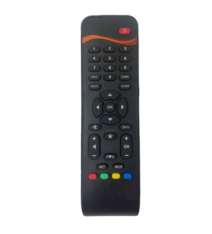 Generic Set Top Box Remote No. 1106 Compatible-Replacement for Den Set Top Box Remote Control (Black)-PID58194-picture-12