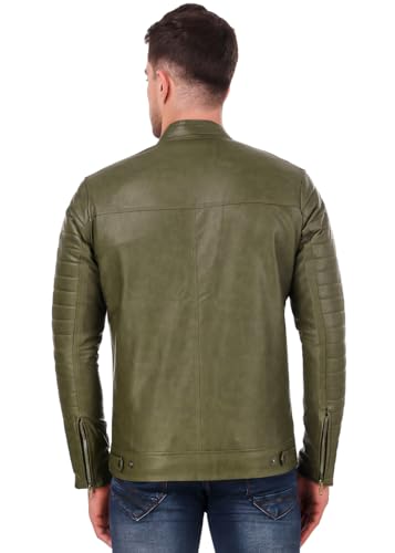 Image of Leather Retail Men Casual Jacket