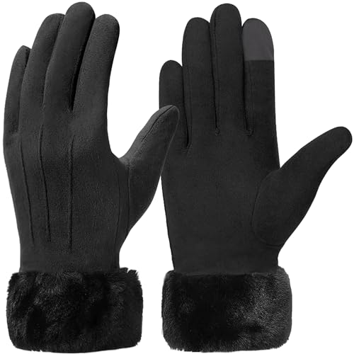 Vagasi Women Touch Screen Winter Gloves