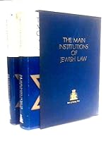 The Main Institutions of Jewish Law, Two Volume Set B00305POWG Book Cover