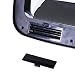HOMCOM Papelera 50L Cubo Basura 33x25x84cm Sensor Detector Movimiento Automatico Acero