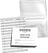 Debit ATM Mini Checkbook Registers with Balance Column with 2 Free Vinyl Covers (Set of 50)