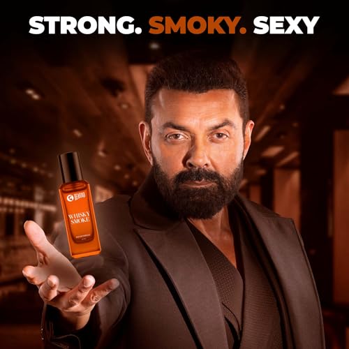 Image of Beardo Whisky Smoke Perfume for Men, 20ml | Valentine's Day Premium Giftset for Boyfriend, Husband | Spicy, Woody - Oudh Scent Eau De Parfum | Long Lasting | Gift for husband | Gift for boyfriend | Gift for Men
