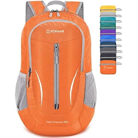 ZOMAKE Ultraleicht Faltbarer Rucksack - Packbare Backpacks 25L Cover