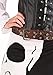 Fun Costumes Women's Pirate Costume | Jolly Roger Flag Dress High Seas Lady Captain Outfit for Halloween and Cosplay M