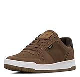 Lee Men's Specter Retro Court Fashion Sneaker, British Tan/Chocolate, 10.5 M