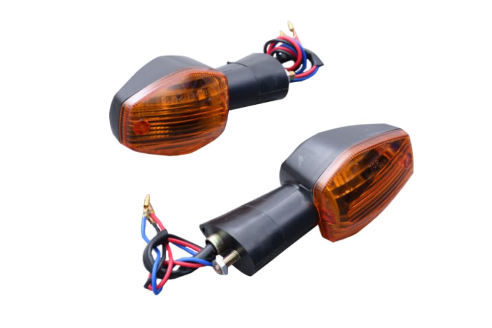 avdb-moto Coppia Frecce Anteriori Freccia compatibile con HONDA CBR 600 RR PC37 2005-2006, CBF 600 PC38 2004-07, CBR 600RR PC37 2003-04, CBF 600 PC43 2009-12, CBR 954 RR 900RR SC50 2002-03 (Arancione)