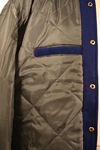 Guytalk Men's Letterman Style Premium Thick Fabric Varsity Baseball Jacket2
