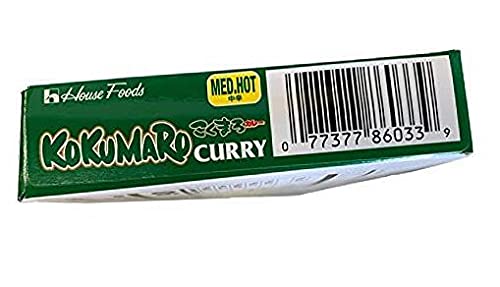 Curry Sauce KOKUMARO from Japan import (Medium Hot, 4.94oz) .10 pack