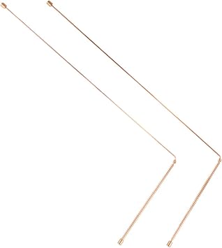 Divining Rods for Solid Copper Dowsing Rods Set for Water Witching Lost Items Finder Paranormal Tools Energy Healing Outdoor Exploration 2 Pack