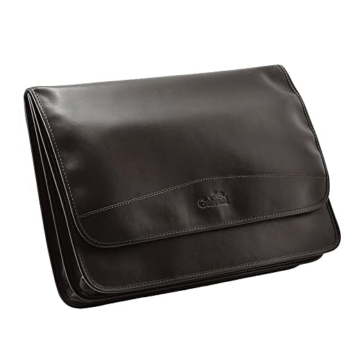 Pasta Executiva DINAMARCA em Couro (Café)