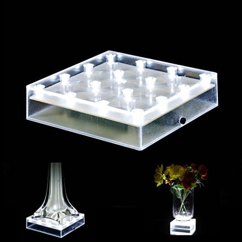 Amazon.com: Simplelight 5 Inch Square LED Base Light for Centerpieces ...