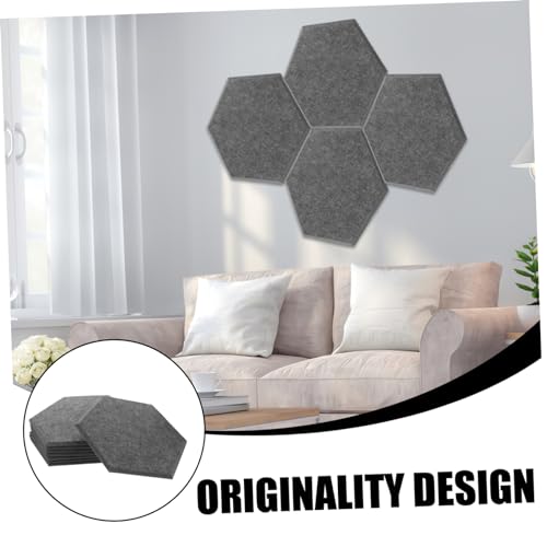 8pcs Panels Acústicos para Pared que Reducen Ruido, Instalación Fácil, para Estudio miniatura 6