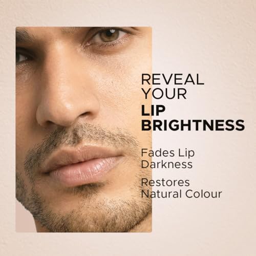 Image of The Man Company Lightening Lip Balm| For Man | Brightens Lips | Non Tinted | Sun Protection with SPF50 | Hydrates | Fades Lip Pigmentation | Kojic Acid & Shea Butter| For Dry Lips