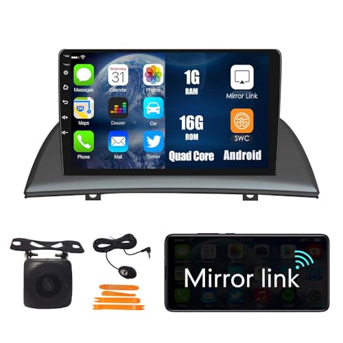 Wostoke Car Android Navigation Stereo GPS Radio Reverse Camera Display 9