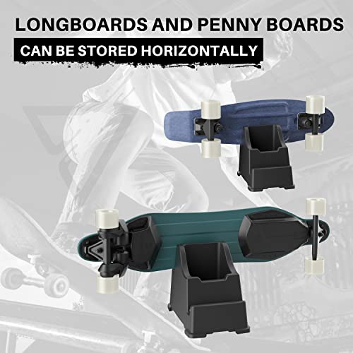 Hikeen Skateboard Holder Skateboard Stand Skateboard Rack For Skateboard Storage Display Organize-Hold Up To 2 Skateboards #TOP2