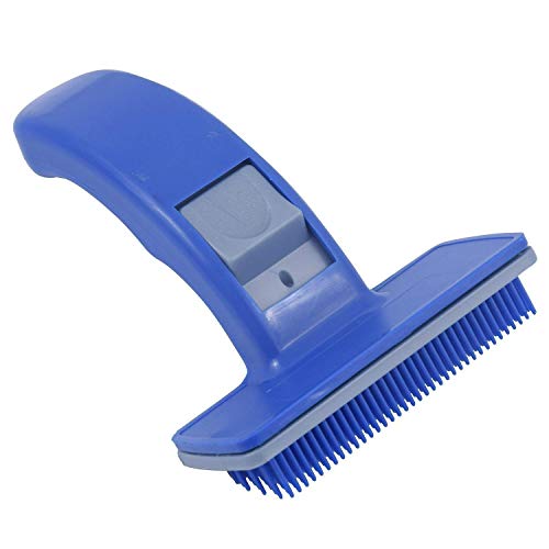 Image of Dog Cat Grooming Automatic Pet Trimmer Comb (Blue, Medium)