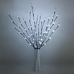 URAQT Led Branch Light, 3 Pack 73cm LED Twig Lights Tree Branch Lights Flexible Branch Decoration Light for Home Shop Windows Vase Table Room, White Light