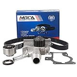 MOCA Timing Belt Water Pump Kit for 2000-2004 for Ford Focus LX SE 2.0L l4 GAS SOHC