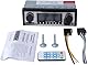 Classic Car Stereo Bluetooth Car Radio 2 Knob Single Din 60WX4 FM Freisprecheinrichtung Autoradio Oldtimer MP3 AUX USB U-Disk Audio mit Fernbedienung