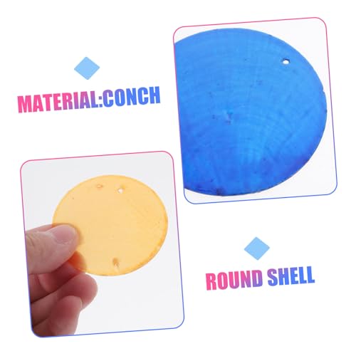 Coquillages ronds de qualité supérieure pour fabrication de suspensions et objets d'art - 2